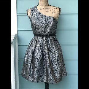 Forever 21 one shoulder cocktail party dress